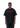 Male model wearing We Are Gods 22 Black T-Shirt – oversized South African streetwear tee in black cotton with bold red front logo.