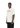 hree-quarter pose of male model in off-white We Are Gods t-shirt – red chest print and relaxed fit for modern South African streetwear.