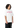 Side angle of female model in We Are Gods 22 White Tee – premium cotton streetwear in South Africa with clean silhouette.