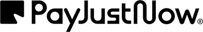 Logo of PayJustNow with a black design on a white background